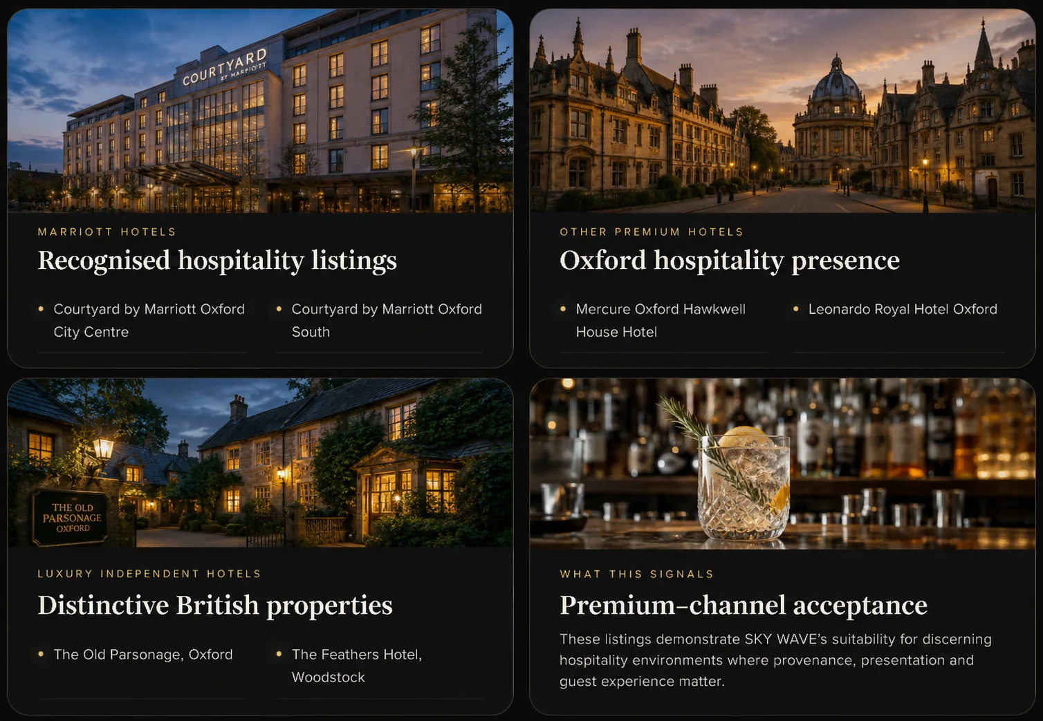 AI-generated visual representing premium hotels and hospitality presence in Oxford